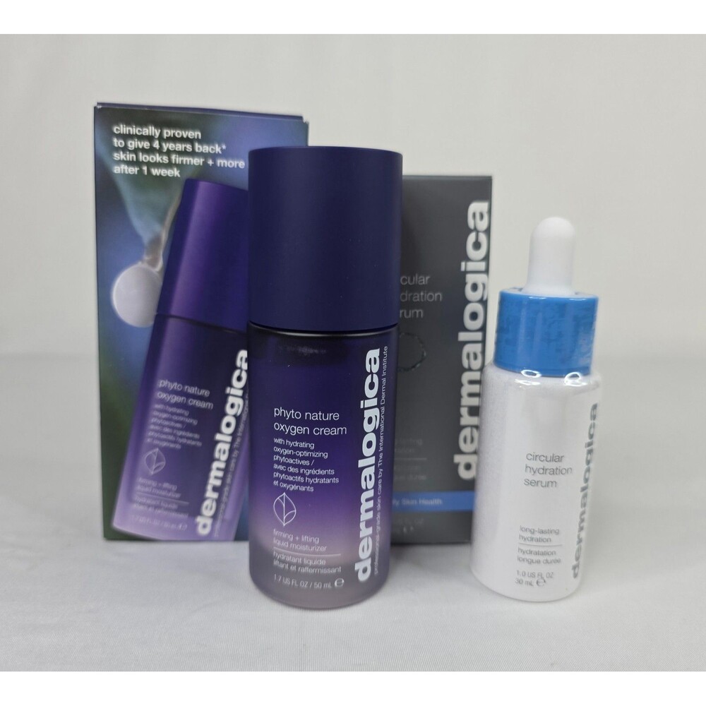 Dermalogica Skincare Duo – Phyto Nature Oxygen Cream + Circular Hydration Serum